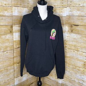 BUC-EE'S TEXAS TRAVEL CENTER BLACK PULLOVER HOODIE SWEATSHIRT BEAVER GRAPHIC